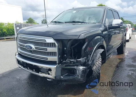 2015 Ford F-150 Platinum z USA, uszkodzony, nr VIN 1FTEW1EF5FFB37738